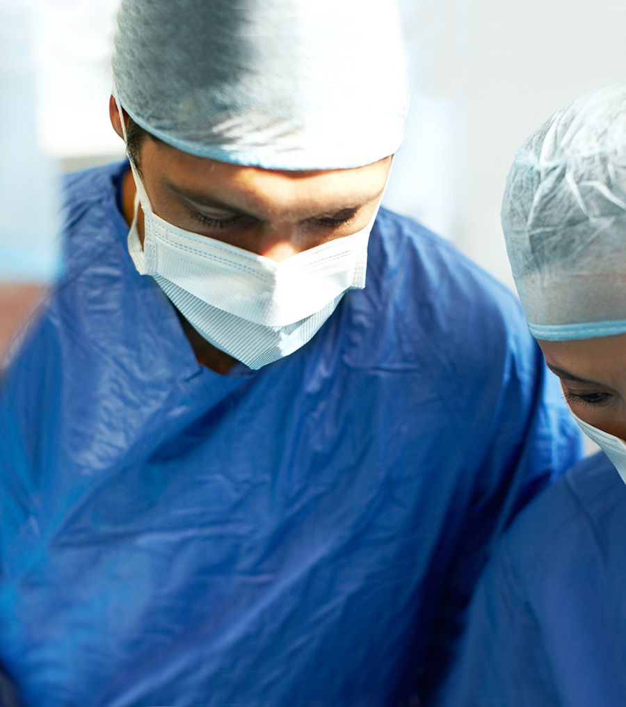 dr. joseph albano performing spine surgery in new jersey